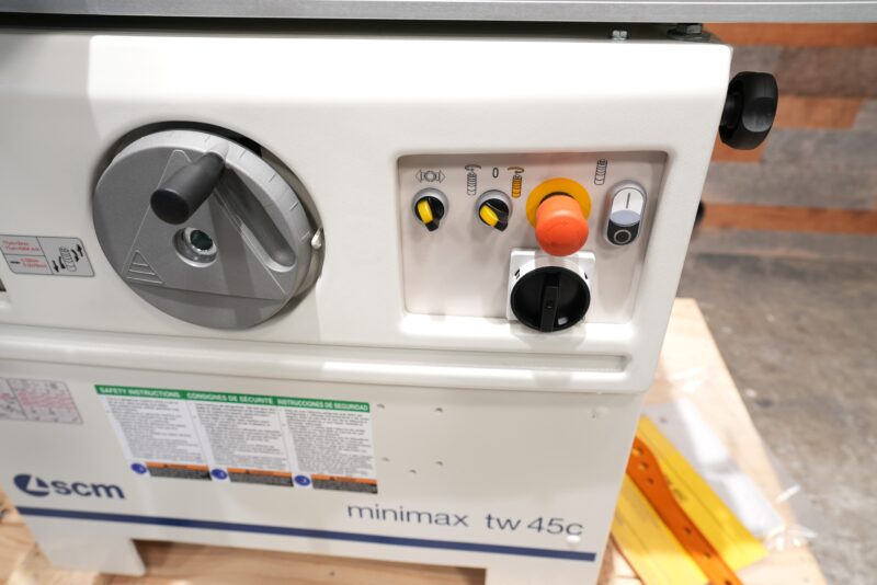 NEW SCM minimax tw 45c Shaper w/Sliding Table (IN STOCK)