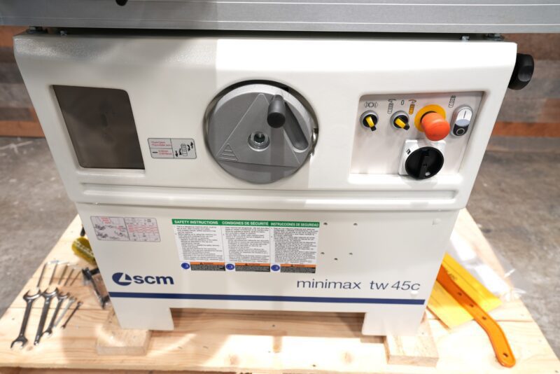NEW SCM minimax tw 45c Shaper w/Sliding Table (IN STOCK)