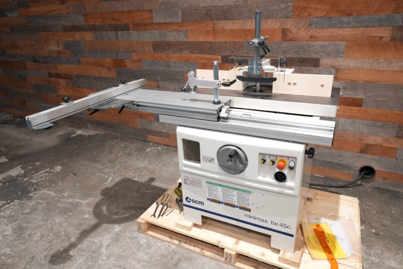 NEW SCM minimax tw 45c Shaper w/Sliding Table (IN STOCK)