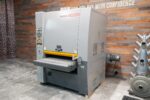 LOADED Boarke BKM-43103RRK (3) Head 42" Wide Belt Sander (3 NEW DRUMS)