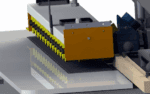 Pillar OTF: High-Speed On-The-Fly CNC Dowel Insertion Machine