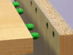 Pillar OTF: High-Speed On-The-Fly CNC Dowel Insertion Machine