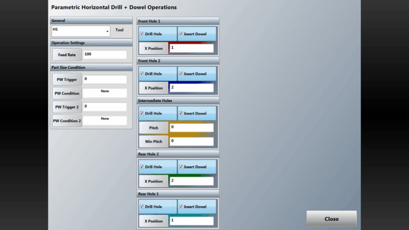 Pillar OTF: High-Speed On-The-Fly CNC Dowel Insertion Machine