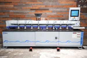 2013 Weeke Optimat ABD050/28 CNC Horizontal Drilling and Dowel Insertion Machine