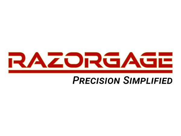 Razorgage logo unveiling in a 2x3 aspect ratio for their new company branding.