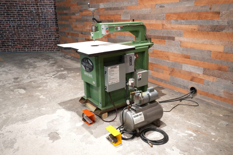 C.R. ONSRUD 36210 Inverted Pin Router W/Vacuum Pump