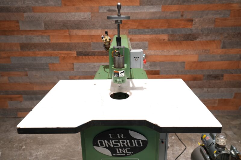 C.R. ONSRUD 36210 Inverted Pin Router W/Vacuum Pump