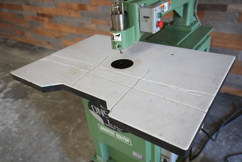 C.R. ONSRUD 36210 Inverted Pin Router W/Vacuum Pump