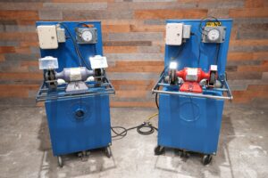 Donaldson Torit VS 550 Dust Collector W/Built in 1/3 hp Baldor Grinder/Buffer