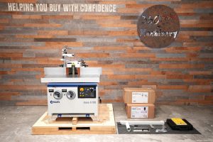 NEW 2025 SCM Class TI 120 Tilting Spindle Shaper + Steff 2048 Power Feed BLACK FRIDAY SPECIAL - FREE FLATBED SHIPPING