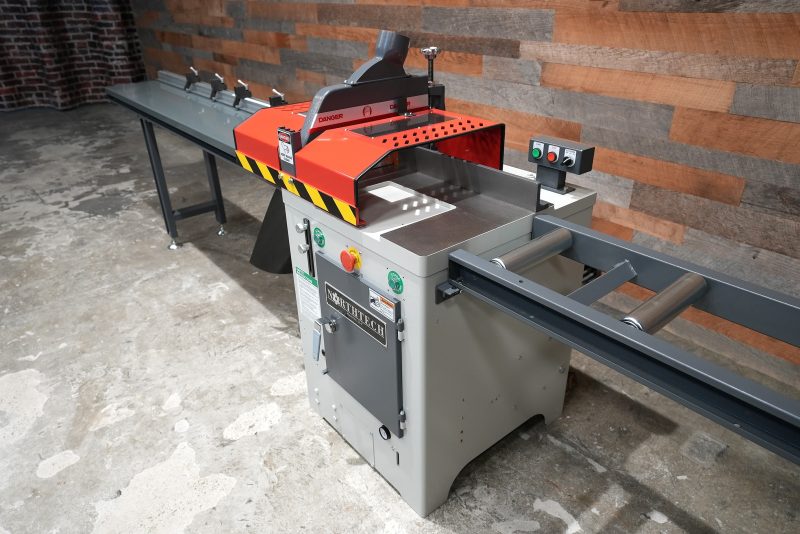DEMO 2025 (GEN 3) Northtech NT-UCS18L Upcut Saw W/Infeed/Outfeed Tables
