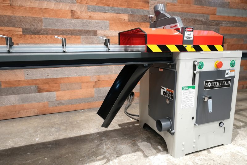 DEMO 2025 (GEN 3) Northtech NT-UCS18L Upcut Saw W/Infeed/Outfeed Tables