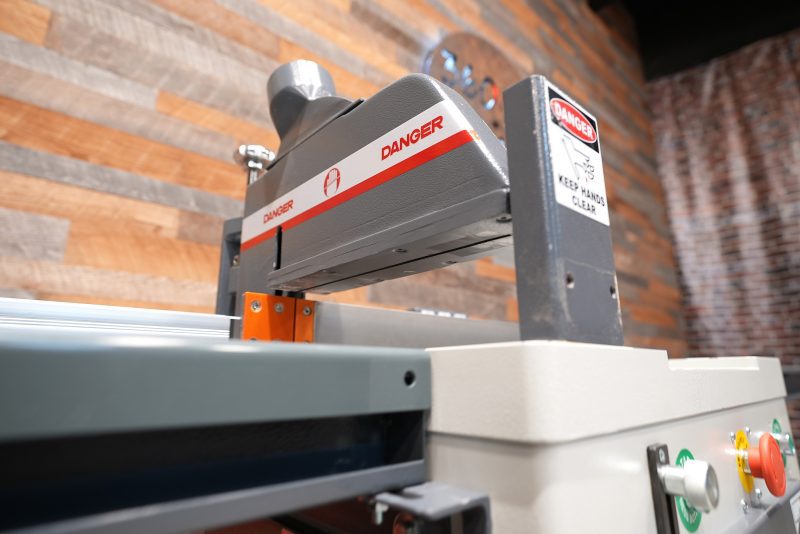 DEMO 2025 (GEN 3) Northtech NT-UCS18L Upcut Saw W/Infeed/Outfeed Tables