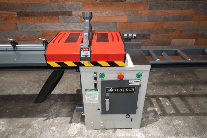 DEMO 2025 (GEN 3) Northtech NT-UCS18L Upcut Saw W/Infeed/Outfeed Tables
