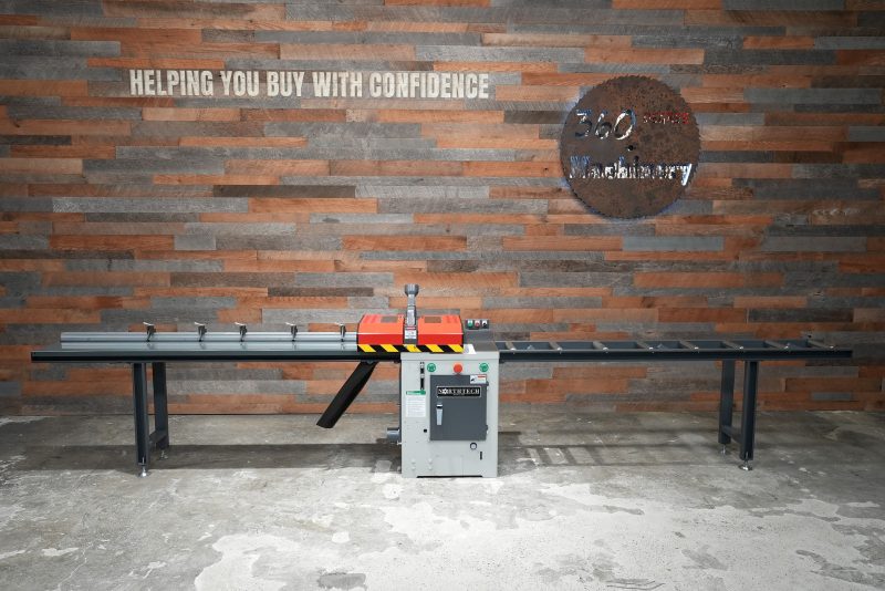 DEMO 2025 (GEN 3) Northtech NT-UCS18L Upcut Saw W/Infeed/Outfeed Tables
