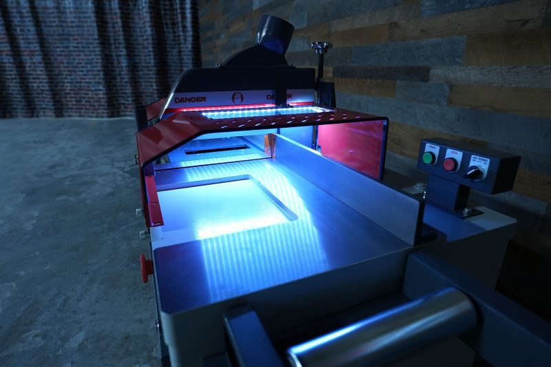 DEMO 2025 (GEN 3) Northtech NT-UCS18L Upcut Saw W/Infeed/Outfeed Tables