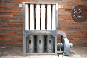 Disa S-750 (7.5 hp) Dust Collector W/Barrels