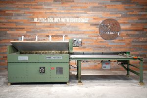 Raytherm PM 88 Feed Thru Radio Frequency Gluer w/Infeed Table