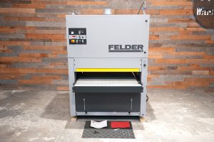 2019 Felder Model FW 1102C 43" (2-Head) Wide Belt Sander