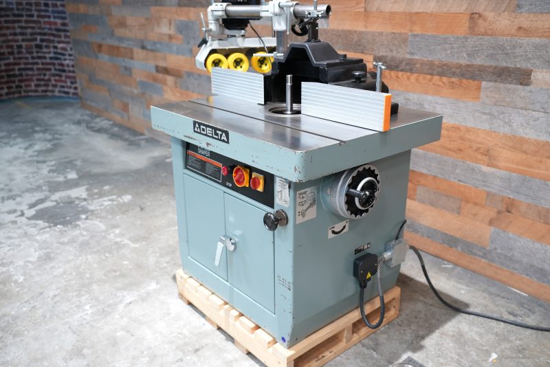 Delta "43-791" Shaper W/4 Roll Delta Power Feed