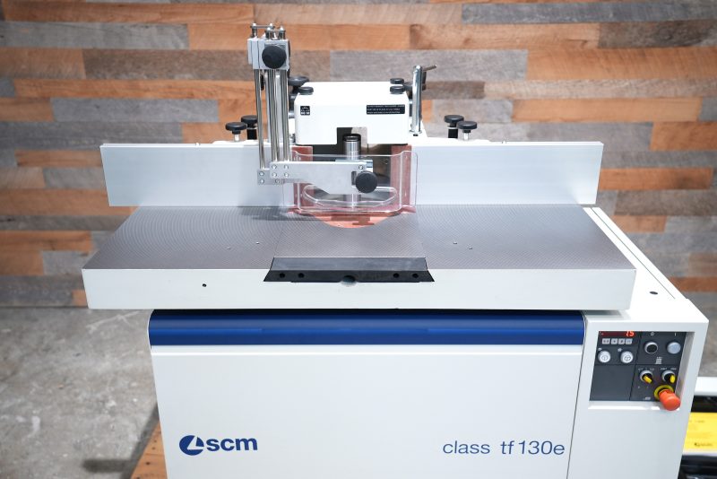 NEW SCM Class TF 130E Spindle Shaper W/Motorized Elevation - Save $1,500 + FREE SHIPPING