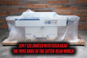 NEW SCM Nova F 520 - 20" Tersa Jointer SAVE $1,000 + Split Ship